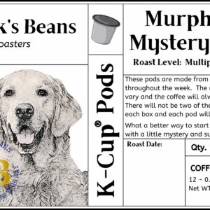 Berk's Beans Coffee signature blend vintage packaging design