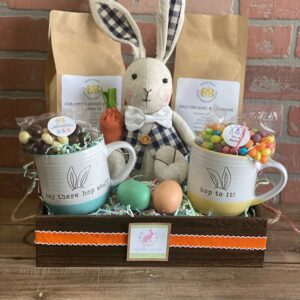 Berk's Beans Easter coffee gift basket – specialty coffee gift