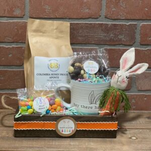 Berk's Beans Easter coffee gift basket – specialty coffee gift