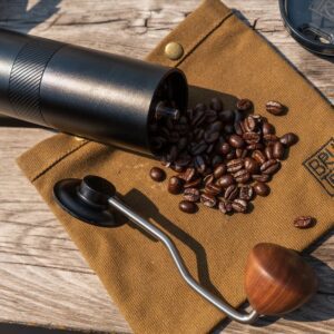 Coffee lifestyle photo – specialty coffee experience at Berk's Beans