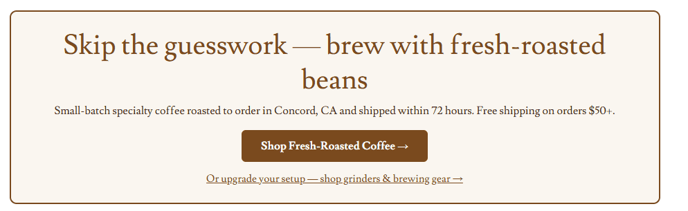 Skip the guesswork - brew Jamaican Blue Mountain coffee with fresh-roasted beans from Berk's Beans